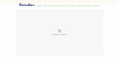 Desktop Screenshot of barudan.net