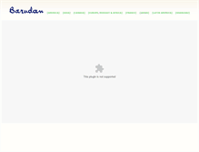 Tablet Screenshot of barudan.net