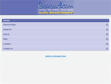 Tablet Screenshot of barudan.com.au