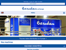 Tablet Screenshot of barudan.fr
